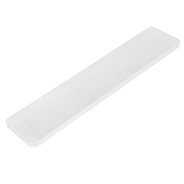Tastatur Håndledsstøtte Akryl Gaming Keyboard Håndledsstøtte Mekanisk tastatur Ergonomisk håndledsstøtte 104 taster L440mm