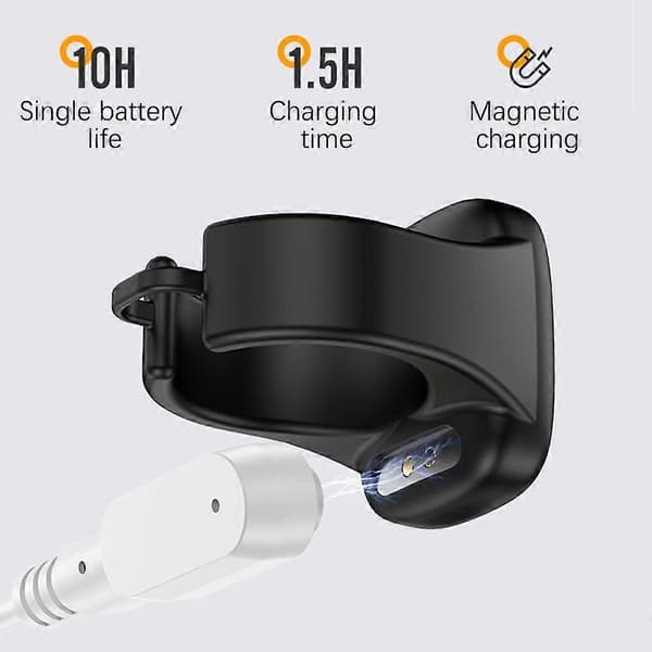 Mobiltelefon Bluetooth-kompatibel fjernkontrollringer Kontroll Multifunksjon Bærbar Smart Pages-Turner A