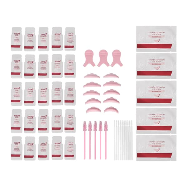 Vipper Permanent Kit Semi Permanent Langvarig Mild Komplett Profesjonelt Vippe Curling Sett 20g Væske