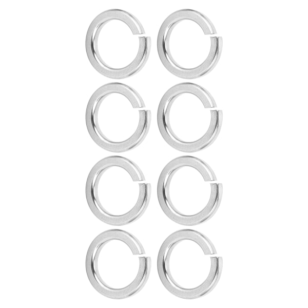 200 stk M8 delte låseskiver 304 rustfritt stål 0,5 tommer ytre diameter festemaskinvare for maskinindustrien