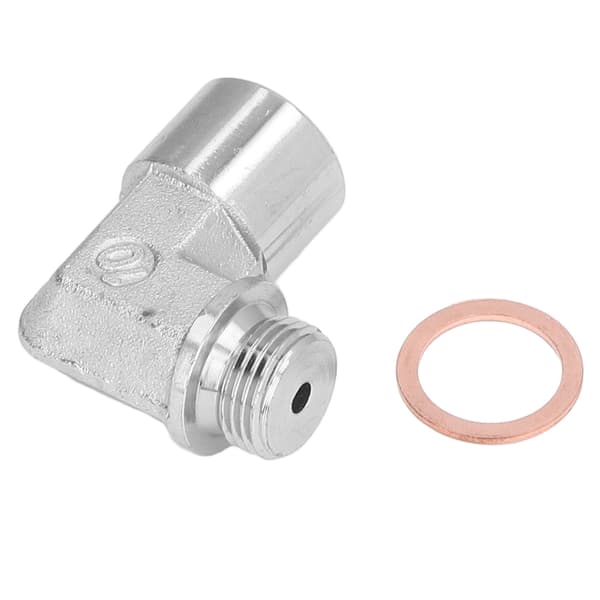 Oxygen Sensor Extender Spacer 90° Vinklet O Sensor Forlænger Pakning Fitting M18x1.5 Gevind