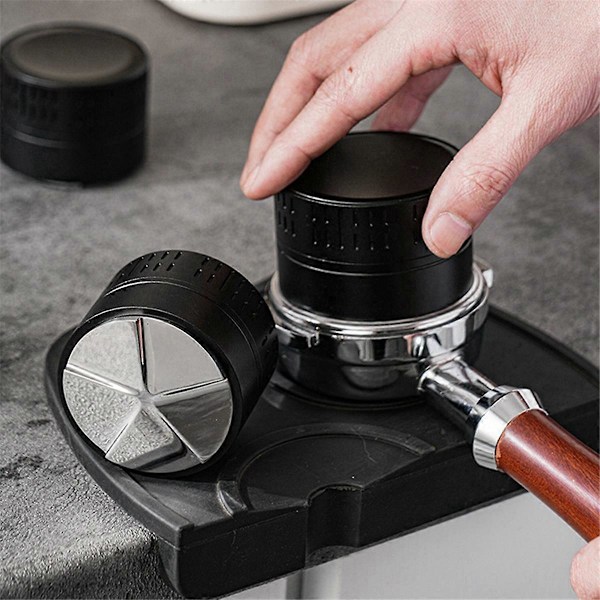 Kaffepress i rostfritt stål, italiensk kaffepress 51mm