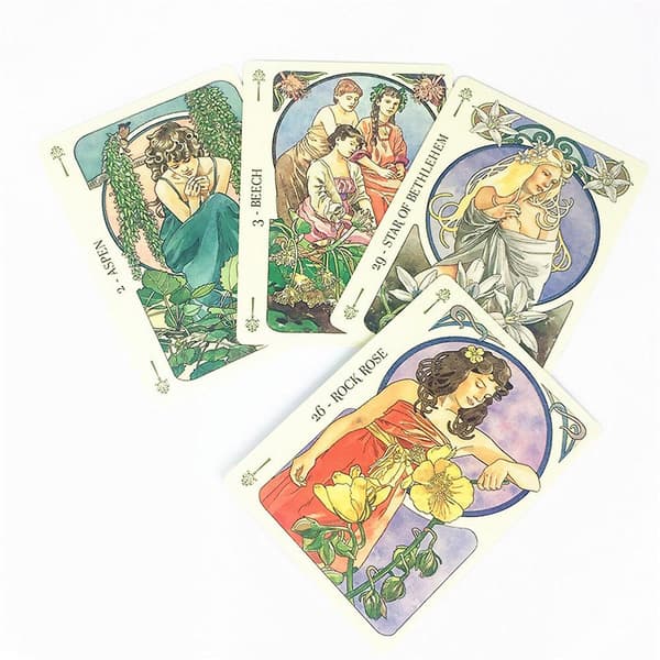 Blomsterorakelkort Tarotkort Orakelkort