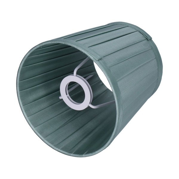 E14 Tyg Lampskärm Soft Clip On Green Tyg Cover för Hotell Halls sovrum
