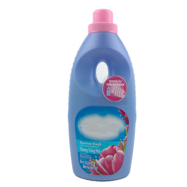 Sunshine-sarjan pyykinhuuhteluaine, nestemäinen, 900 ml, orkidean tuoksuinen pyykinhuuhteluaine