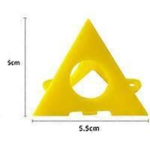Kileformede pyramider for malingsarbeid 5*5,5cm 10 stk