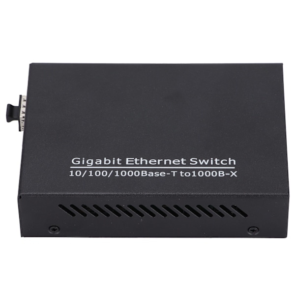 2 porte Gigabit Ethernet-switch TBC‑MC3712E‑SFP Plug Play Stabile Robuste Computer-netværks-switche 100‑240VAU-stik