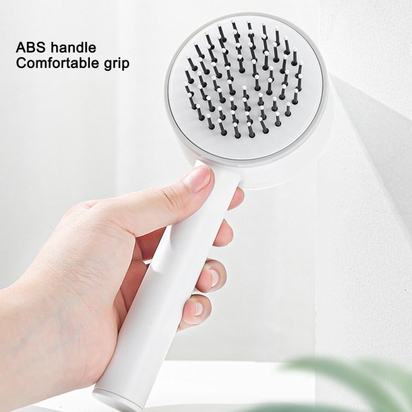 Air Cushion Massage Brush Women Detangling Hårborste för lockigt rakt hår Styling Tool White