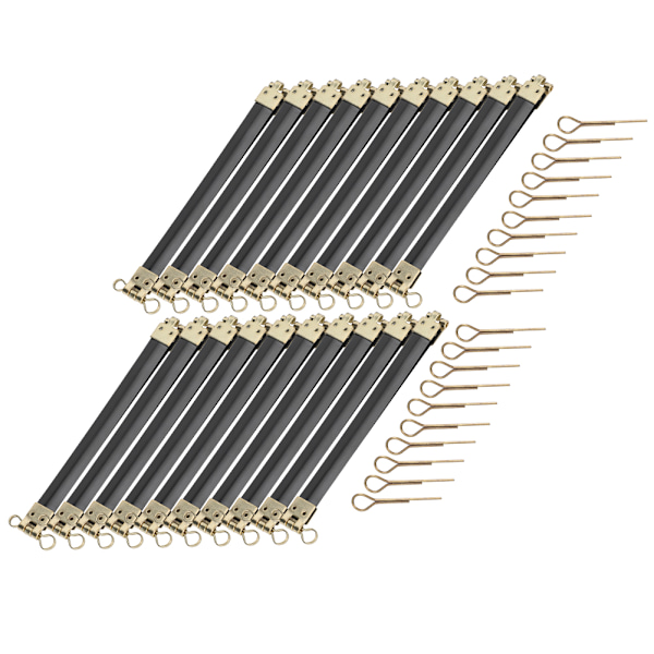 20st Plånbok Flex Ram Intern Metall Retro DIY Myntväska Sy Tillbehör för hantverk