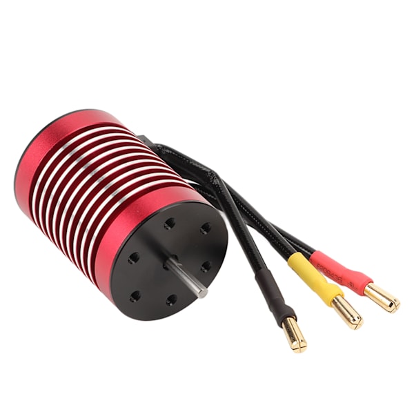 F540 3930KV RC-auto harjaton moottori lämpötilan säätöportilla V2 sisäinen kierto 4-napainen tunnistamaton harjaton moottori