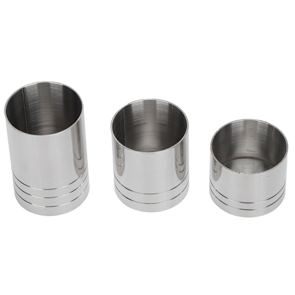 Cocktail Jigger Bar Drink Målebæger Ounce Cup Sæt Bartender Tool (25ml 35ml 50ml)