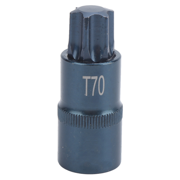 Socket Bit Star S2-legeringsstål elektrisk hurtignøkkelverktøy blåfarging 1/2X55XH70