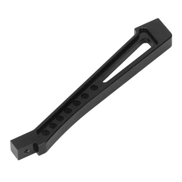 Aluminiumslegering Front Chassisstiver Stabil Ydeevne Stærk Støtte 8,7 cm Længde RC Tilbehør til ARRMA 1:7 1:8 Sort
