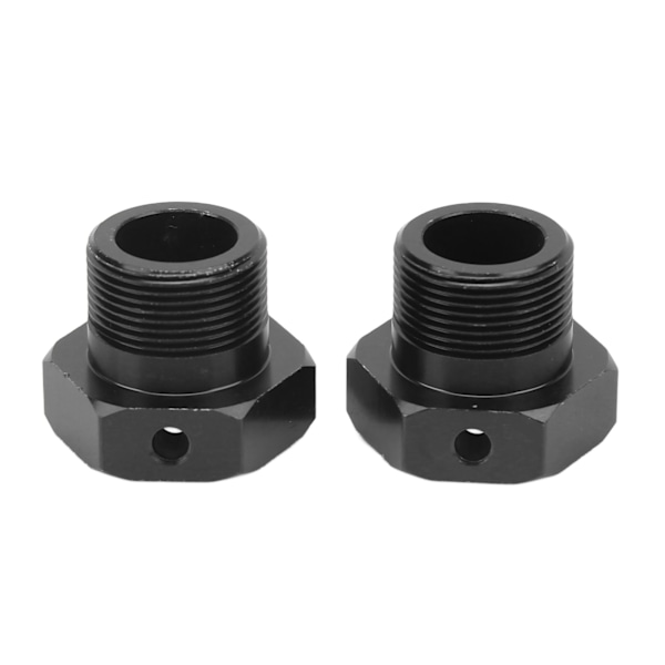 2 st RC Aluminium Hjul Hex Nav 24mm Aluminiumlegering Stabil RC 24mm Hjul Hex Nav för ARRMA 1/5 Outcast Kraton 8s Svart