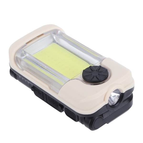 COB arbeidslys USB-lading multifunksjonell inspeksjonslampe med magnetisk base for hjemmet