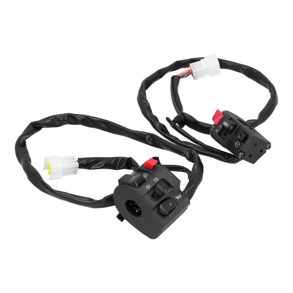 2 stk. 0,9 tommer styrkontakt forlygte blinklys horn gear controller universal til motorcykel