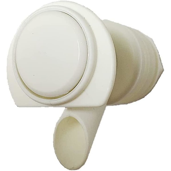 1 Pack Vattenkylare Ersättningsutlopp - Vit Plastkran, Kompatibel med 10 Gallons Dryckeskylare