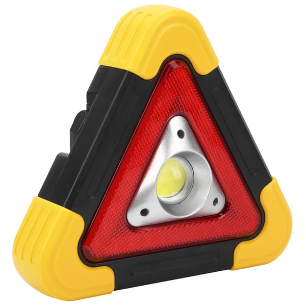 Bilvarseltrekantlampe Nød Multifunksjon Arbeidslys Sikkerhetsblinkende Skilt