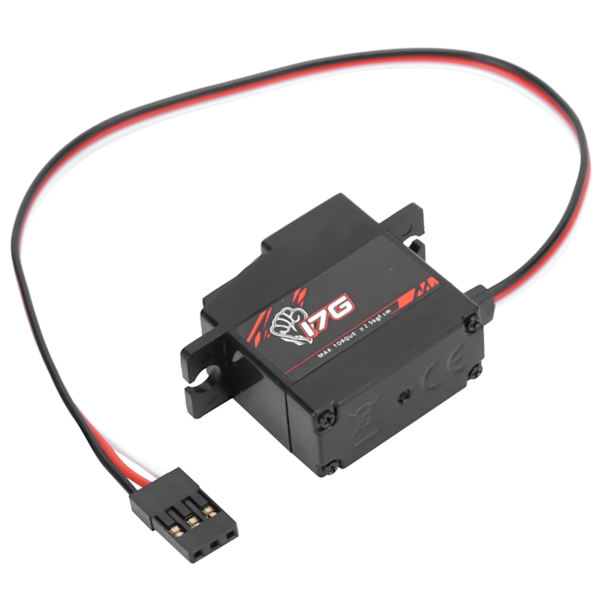 S0017P 17g plastväxel digital servo passar för 1/18 RC höghastighetsbil flygplan robot