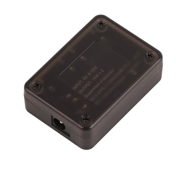 12V 24V til for QC3.0 DC‑DC Nedtrappings Dobbel USB Hurtiglading Buck Modul