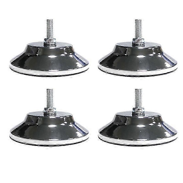 4 stk. Billard-/poolbord benjusteringer 5 tommer Metal Spillebord Benjusteringer Kraftige nivelleringsfødder kompatible med poolbord