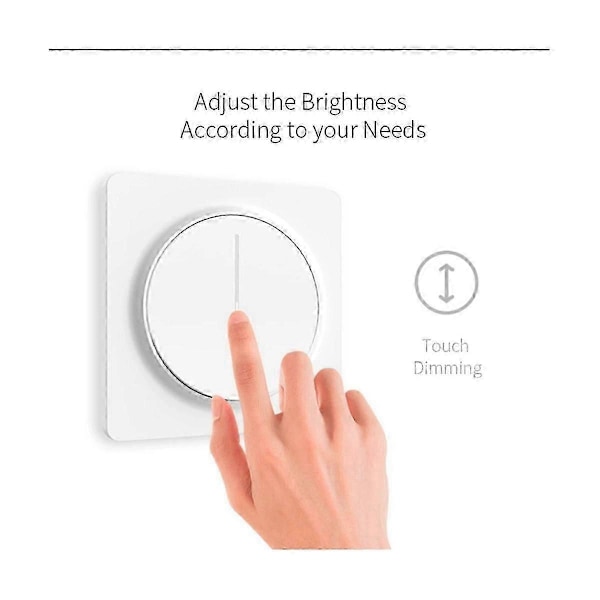 LED Zigbee Himmennyspaneeli LED Himmennyksen Ohjauspaneeli Kannettava Himmennyskytkin Nuppi Valon Kirkkauden Säätö