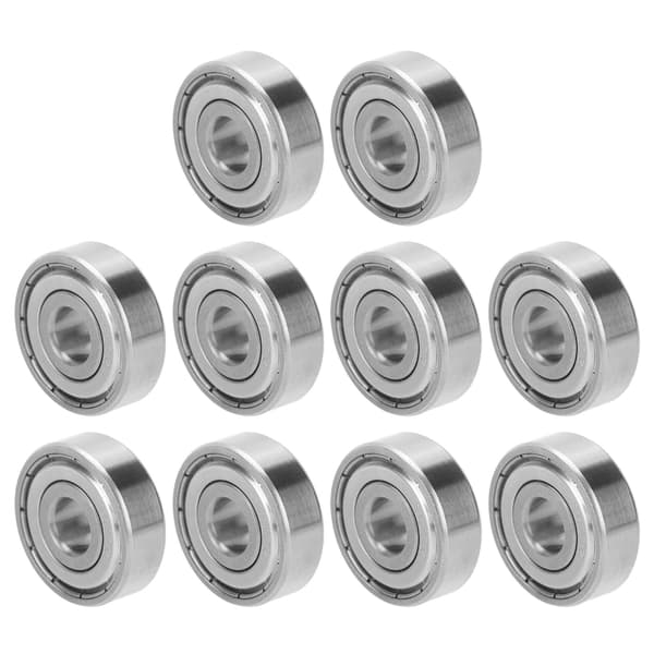 10 stk. kuglelejer rustfrit stål høj rotationshastighed rulleskøjte tilbehør S627Z