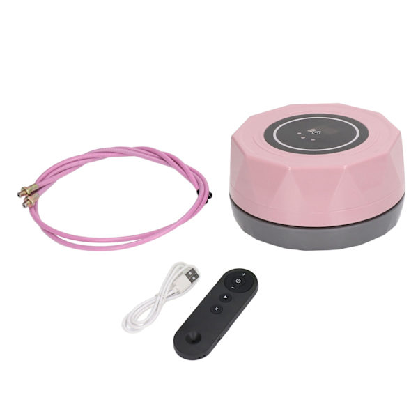 Elektrisk rebspringtovsmaskine Smart Intelligent Jump Rope Machine til indendørs og udendørs fitness Pink