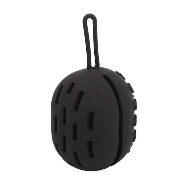 Makeup Svamp Etui Åndbart Blødt Bærbart Silikone Makeup Blender Holder til Hjem Rejse Sort