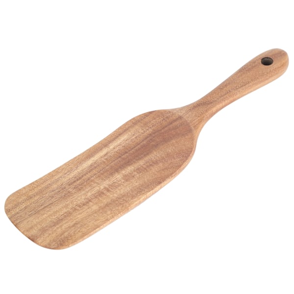 Teak Spatel Hemlagning Mat Klass Trä Stekspade Köksredskap för Kökstillbehör 26x6cm