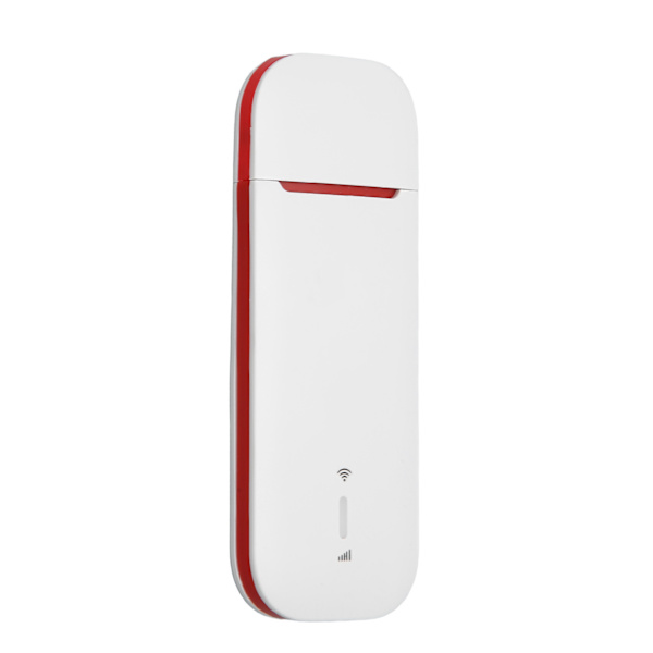 4G-mobiili WiFi -hotspot 10 käyttäjälle, USB-virtalähde, kannettava WiFi-reititin SIM-korttipaikalla, valkoinen