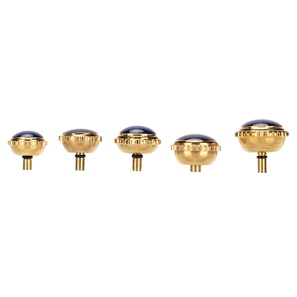 5 st bärbar watch Crown guld stål watch reparation tillbehör för urmakare