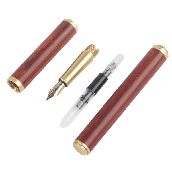 Sandeltræ Fyldepen 0,5 mm Iridium Nib Kalligrafi Praktiserende forretningsgave