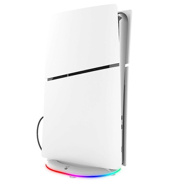 for Slim Konsoll Blendende Fargerik Belyst Vertikal Stand