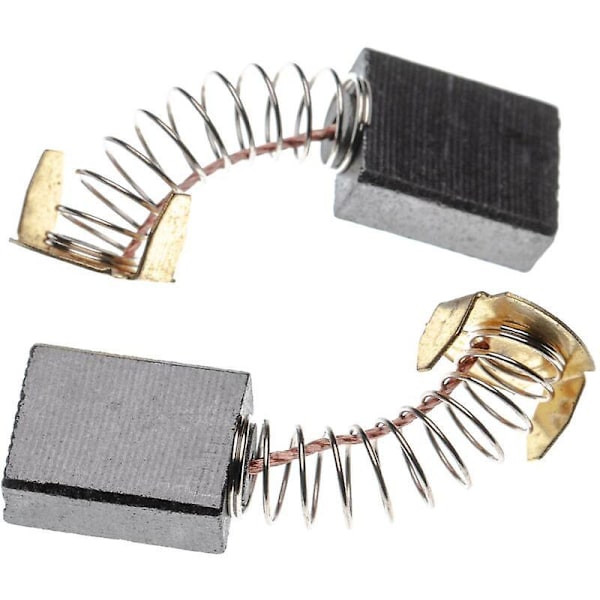 2x Motor kulbørster 6,5 x 13,5 x 17 mm kompatible med Makita 9609NB, 9609NG, GA7000 elværktøj