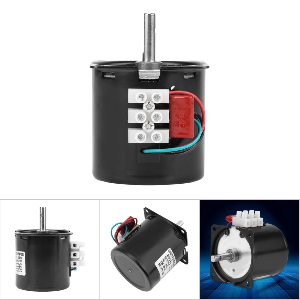 AC 220V Växellåda 60KTYZ byte av synkron växelmotor-1 stycke 220V(60R/Min) 220V(60R/Min)