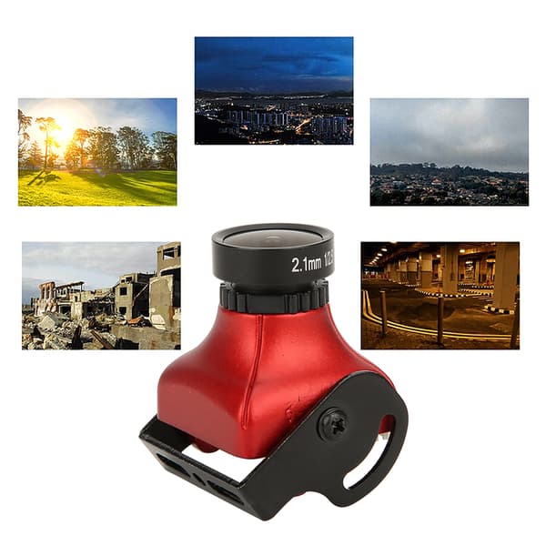 RC Drone 2.1mm Linse Bred Vinkel WDR FPV High Definition Kamera Tilbehørsdel