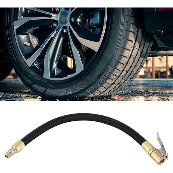 Højtryks Dæk Inflator Forlængelsesrør til Hurtig Inflation - Bil & Motorcykel