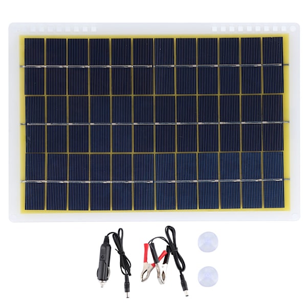 18V 10W Utendørs Solcellepanel Modul Montering for Reise Camping
