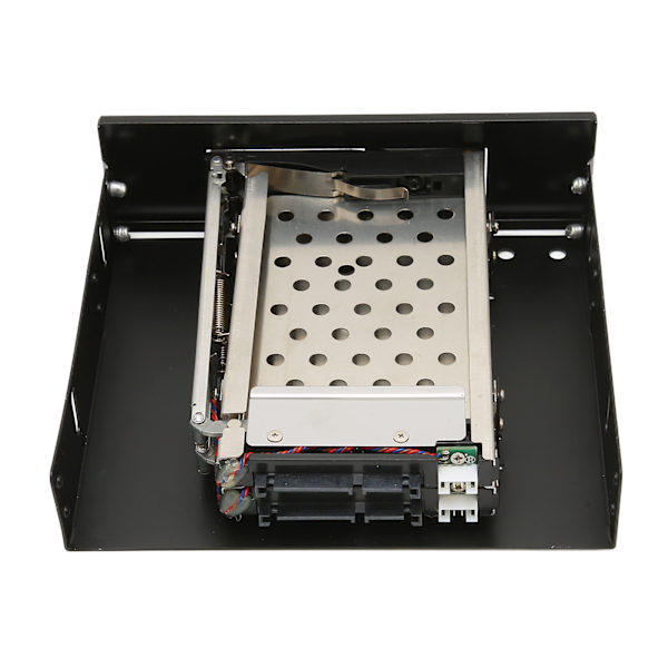 2,5 tommers HDD monteringsbrakett i rustfritt stål ABS 6 Gbps høyhastighetsstøtte SATA I/II intern HDD mobil rack bur