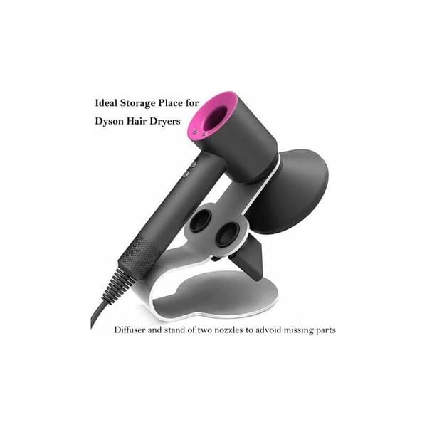 Dyson Supersonic hårtørrer og magnetisk holder til to opbevaringsdyser (hårtørrer medfølger ikke)
