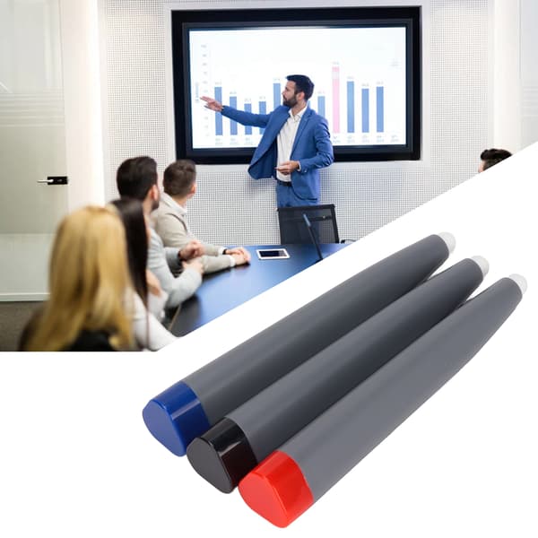 3 st Touch Screen Pen Tåligt ABS-material Bred applikation Infraröd Tablet Stylus för Whiteboard Multimedia Skärm
