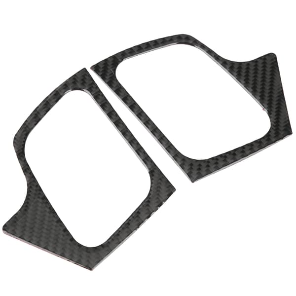 2 st instrumentbräda sidoluftventil trim kolfiberramskydd passar för Honda CR-V 2016-2019