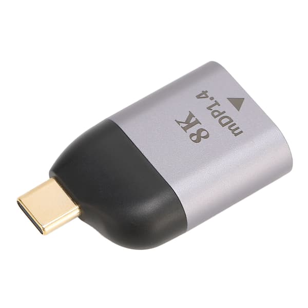 USB C till Mini DisplayPort Adapter Liten Plug And Play 8K 60Hz Usb Typ C Hane Till Mini DP Hona Adapter