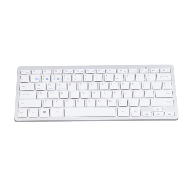 Bluetooth Keyboard Tablet PC Ultra Slim Kannettava 78 Keys Valkoinen Langaton Bluetooth Näppäimistö IOS Androidille