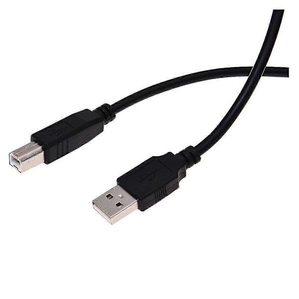 Kompatibel med Canon Pixma USB 2.0 Printerkabel Sladd A-B 1.8M