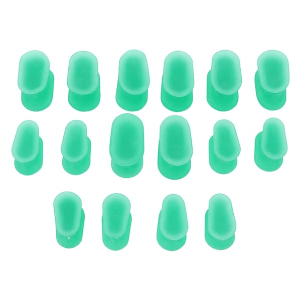 Sumifun 8 par tåskillere silikon tåseparator hallux valgus korrigerer for overlappende tær