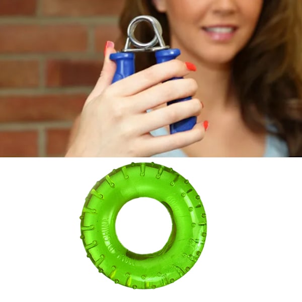 Greppträningsringar i gummi för handgreppsstyrka, rehabiliteringsövningar, muskelträning, ångestlindring, trötthetslindring för damer 30 kg