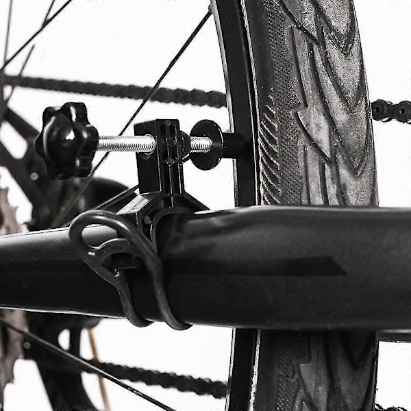Mini Cykelhjul Opretningsstand Cykelfælge Justeringsværktøj Mtb Cykelhjul Reparationsværktøj Zekai Sort