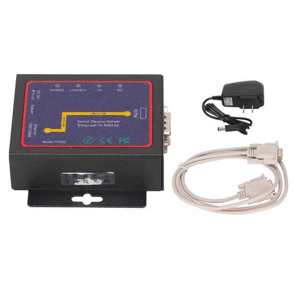 RS232 til RJ45-omformer 10/100M datahastighet 300bps til 230400bps -10℃ til 55℃ med IP210-brikkesett for Windows-systemer